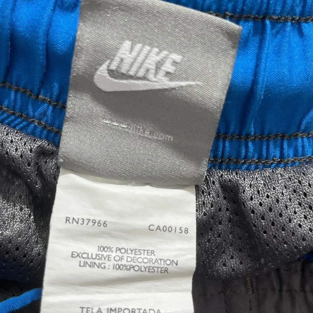 Nike Hybrid Board Shorts Mens‎ XL Gray Floral Drawstring Mesh Lined Swim Beach